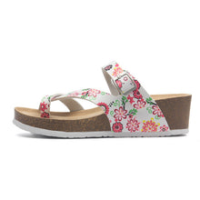 Load image into Gallery viewer, 2019 New Women Summer Fashion Cork Wedge Slipper