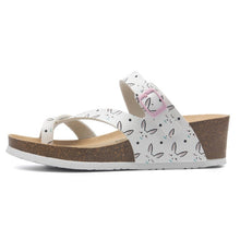 Load image into Gallery viewer, 2019 New Women Summer Fashion Cork Wedge Slipper