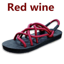 Load image into Gallery viewer, Summer Beach Sandals For Women Cross-Strap Sandals