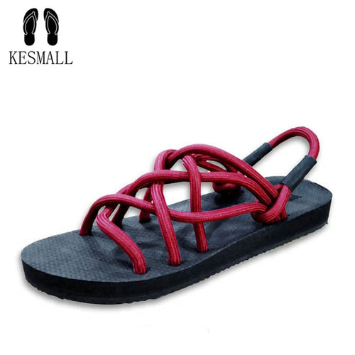 Summer Beach Sandals For Women Cross-Strap Sandals